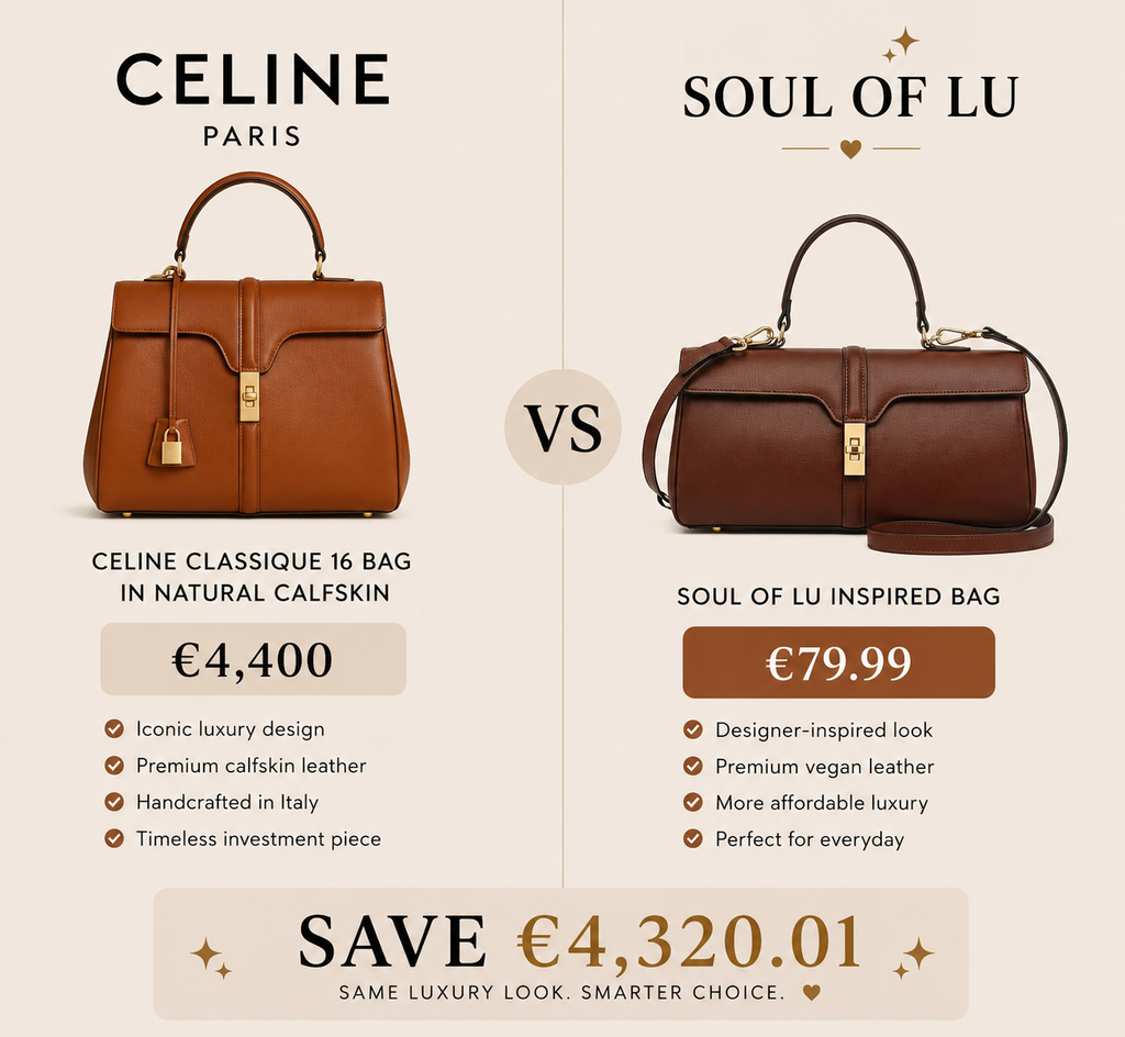 Celine Classique 16 Inspired Bag