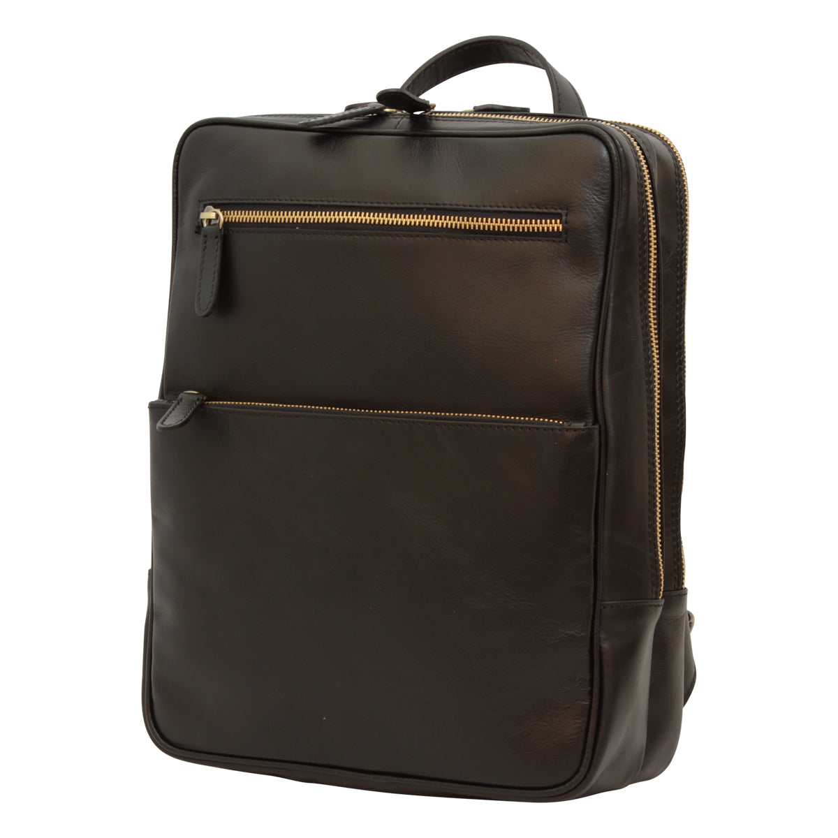 Leather backpack