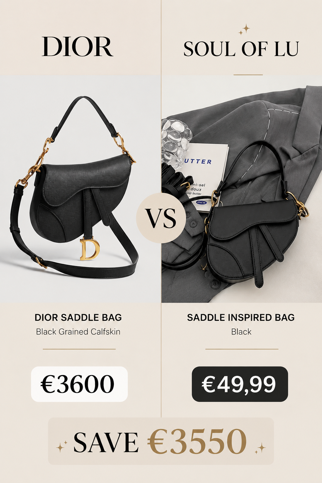 Dior Saddle Inspired Bag