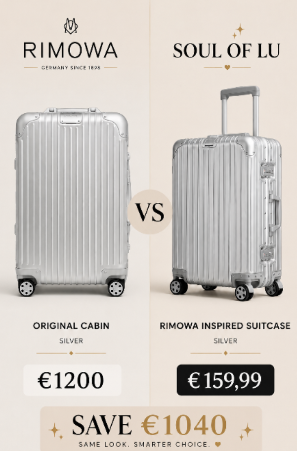 Rimowa Inspired Suitcase